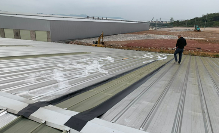 泰顺厂房屋面防水维修案例